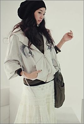 韓國(guó)美女入冬新造型 用帽子來(lái)提升時(shí)尚感